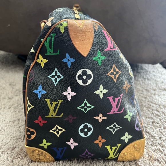 Authentic Louis Vuitton Speedy Monogram Multicolor handbag - Picture 3 of 6